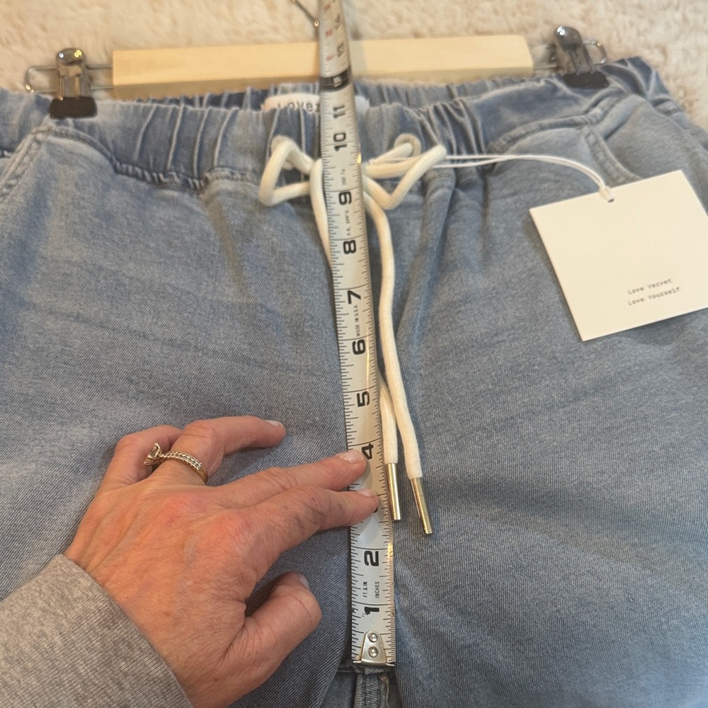 VERVET BY FLYING MONKEY Loverjet Light Blue Flare Jeans Sz 29 - Picture 4 of 13